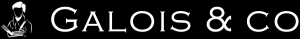 Logo galois and co black and white